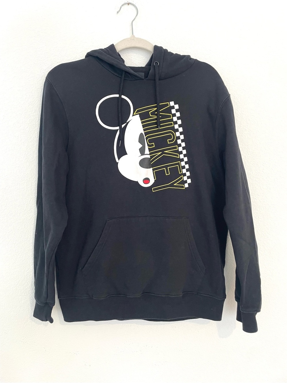 NEFF x Disney Black Hoodie with Mickey Graphic
